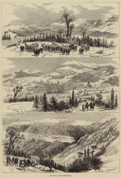 La guerre en Herzégovine - Melton Prior