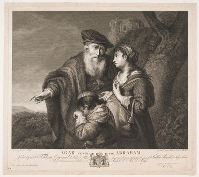 Agar répudiée par Abraham - Meno Haas