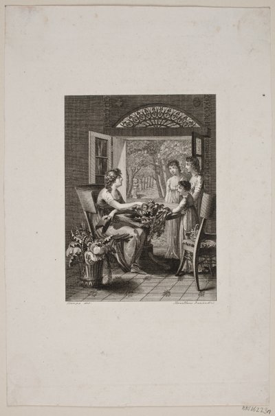 Illustration avec des femmes autour d