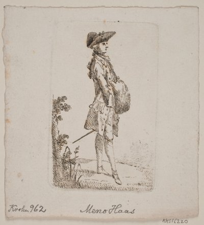 Homme debout - Meno Haas