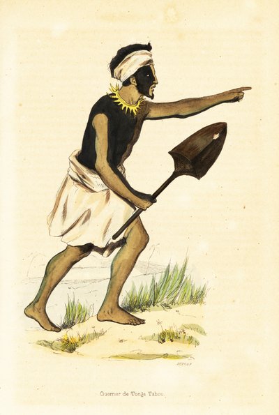 Guerrier de Tongatapu, Royaume des Tonga - Mercier Mercier