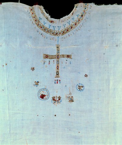 Art mérovingien : habit sacerdotal de Sainte Bathilde - Merovingian