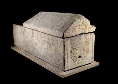 Art mérovingien : sarcophage de Charenton-sur-Cher - Merovingian
