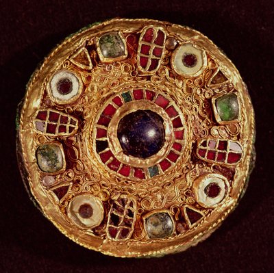 Broche ronde - Merovingian