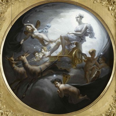 Diane sur son char, 1821 - Merry Joseph Blondel