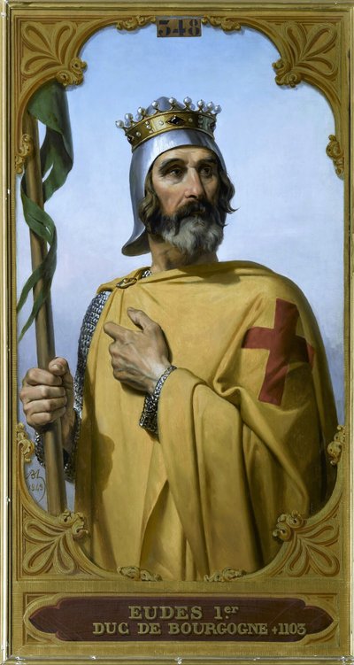 Duc Eudes Ier de Bourgogne 1060-1102, dit Borel, 1843 - Merry Joseph Blondel