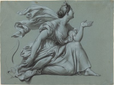 Espoir avec Son Ancre - Merry Joseph Blondel