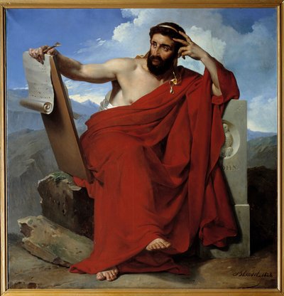Portrait de Solon législateur et poète d