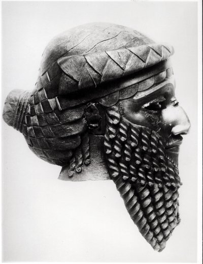 Tête de Sargon I (c.2334-2279 av. J.-C.) 2400-2200 av. J.-C. - Mesopotamian