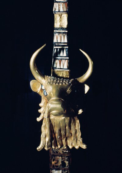 Tête de taureau, décoration d