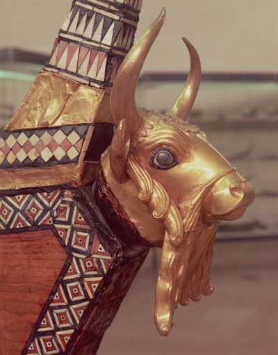 Tête de taureau, décoration d