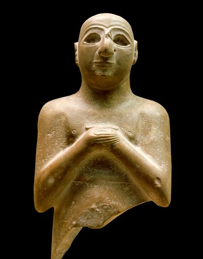 Art de Mésopotamie : statue de Lugaldalu (orant) - Mesopotamian Mesopotamian
