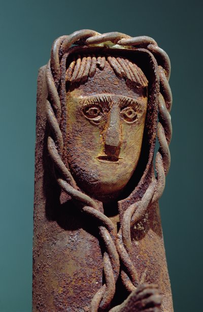 Bougeoir avec une figure de Jésus (détail) - Mexican School