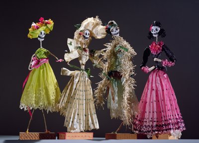 Dames du Jour des Morts, de Oaxaca - Mexican School