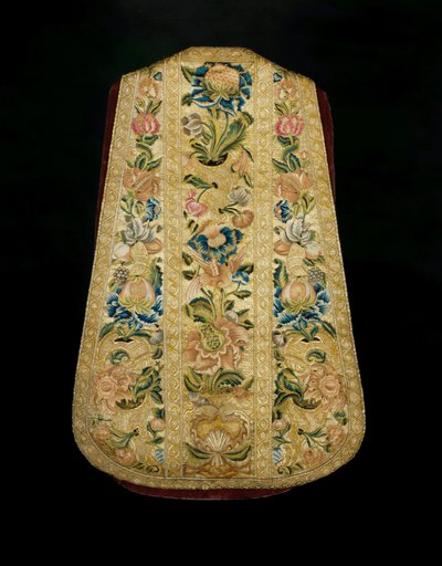 Chasuble de prêtre c.1730 (textile) - Mexican School
