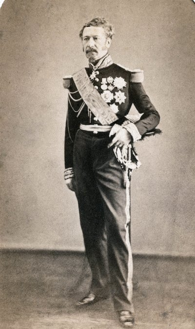 Portrait du maréchal Niel (1802-1869). Photographie de Mayer et Pierson - Meyer and Pierson