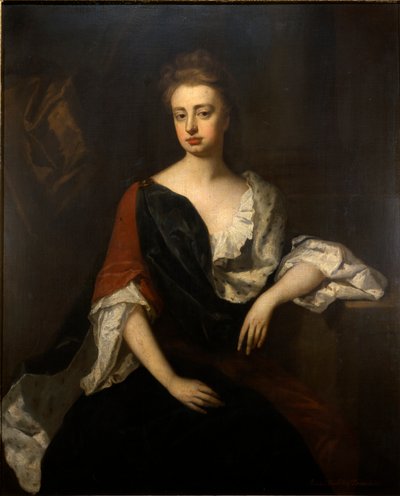 Portrait de Rachel Russell, duchesse de Devonshire - Michael (attr. to) Dahl