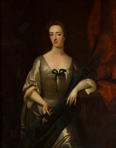 Portrait de Charlotte Lady Myddelton (1679-1731) - Michael (circle of) Dahl