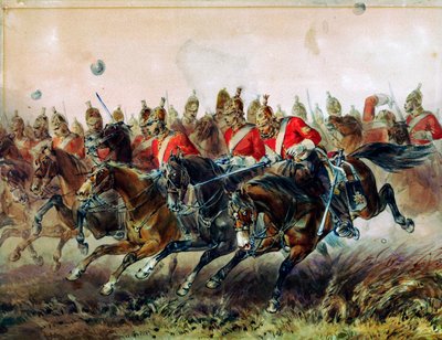 La Charge de la Brigade Légère pendant la Bataille de Balaclava, 1854 - Michael Angelo Hayes