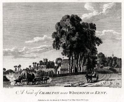 Vue de Charlton près de Woolwich dans le Kent, 1775 - Michael Angelo Rooker