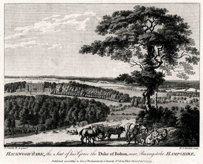 Hackwood Park, la résidence de son Altesse le duc de Bolton, près de Basingstoke, Hampshire - Michael Angelo Rooker