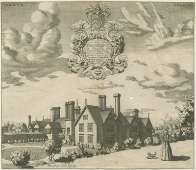 Blithfield Hall (gravure) - Michael Burghers
