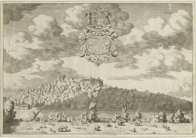 Château de Dudley : gravure sur cuivre, nd [1653-1686] - Michael Burghers