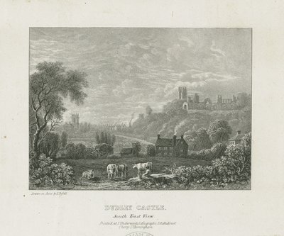 Château de Dudley: gravure sur cuivre, nd [1653-1686] - Michael Burghers