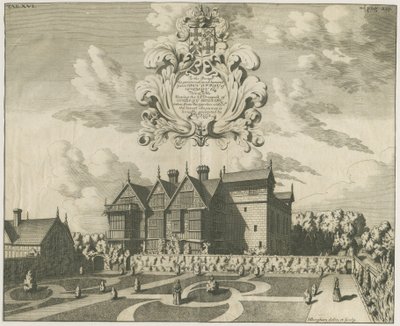Manoir de Madeley: gravure, nd [c 1686] - Michael Burghers