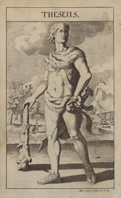 Thésée, héros mythique grec et roi fondateur d