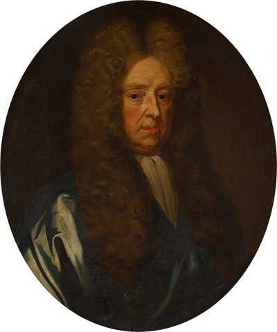 Portrait de Francis, vicomte Newport, 1er comte de Bradford (1620-1708), âgé de 78 ans - Michael Dahl