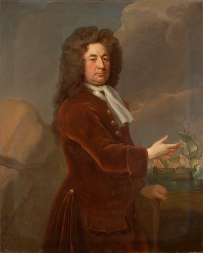 Vice-amiral Sir William Whetstone (d.1711), fin du 17e au début du 18e siècle - Michael Dahl