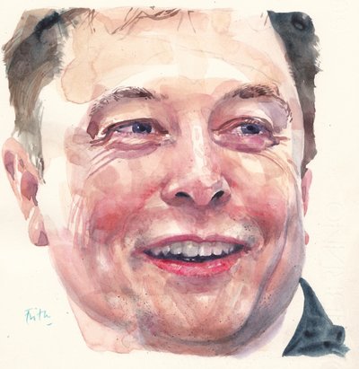 Elon Musk - Michael Frith