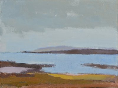 Iona, 2017 (huile sur lin) - Michael G. Clark