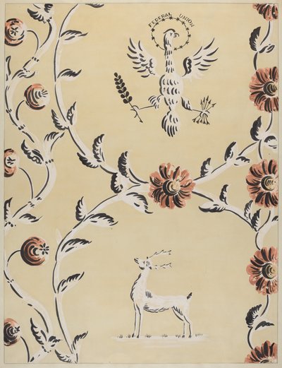 Mur décoré à main levée - Michael Lauretano