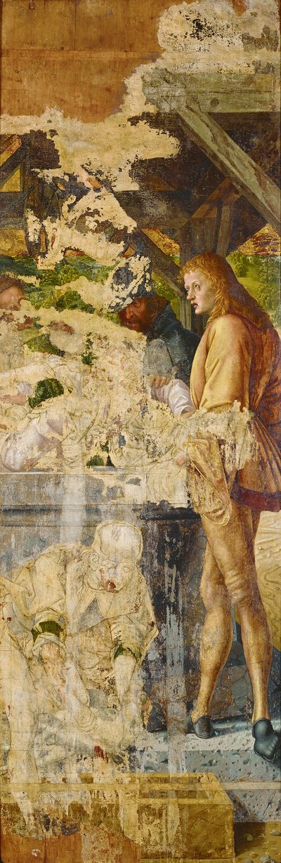 Joseph est jeté dans le puits - Michael Pacher