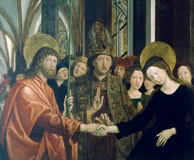 Mariage de la Vierge - Michael Pacher