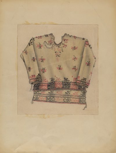 Robe de femme brodée - Michael Trekur