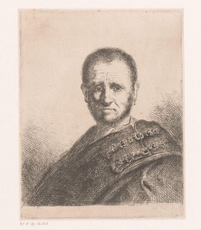 Homme avec un manteau décoré - Michael Willmann