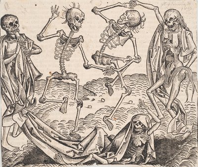 Danse macabre de la Chronique de Nuremberg - Michael Wolgemut