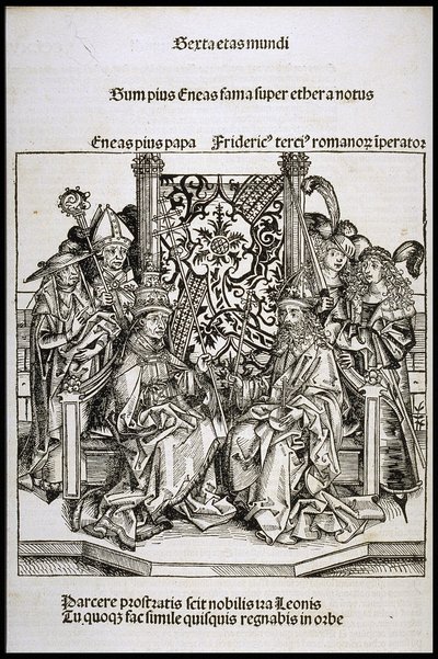 Rencontre entre le pape Pie II et Frédéric III, empereur d