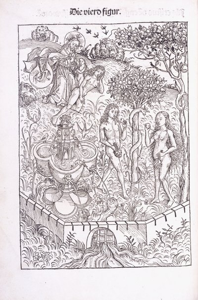 Adam et Ève dans le jardin d