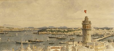 Vue de Constantinople depuis Marmarameer - Michael Zeno Diemer