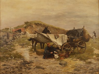 Tartares au repos - Michal Pawel Gorstkin Wywiórski