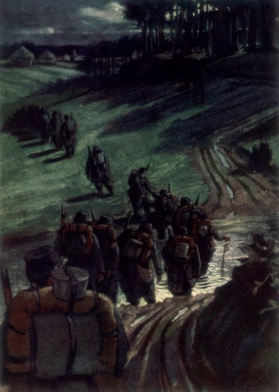 En route pour les tranchées - Michel