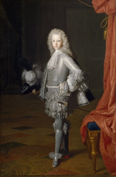 Louis Ier en tant que prince des Asturies, 1717 - Michel Ange Houasse
