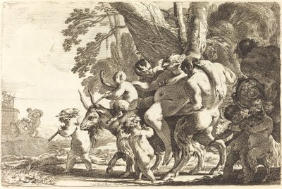Silenus ivre - Michel Dorigny