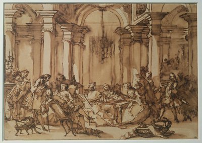 Un salon littéraire au XVIIIe siècle - Michel Francois Dandre Bardon
