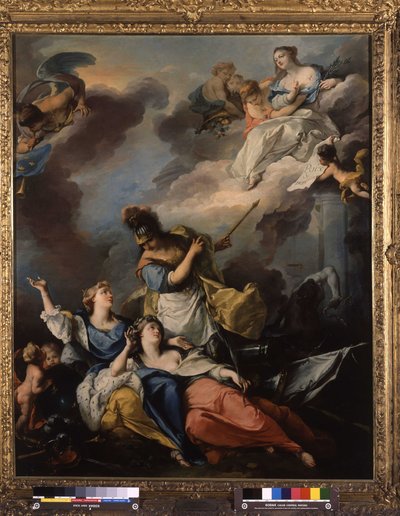 Allégorie de la Paix de Vienne en 1606 - Michel Francois Dandre Bardon