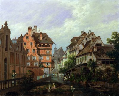 Rue des Tanneurs, Colmar, 1875 - Michel Hertrich
